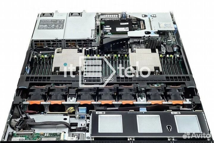 Сервер dell PowerEdge R630 на 30-50 пользователей