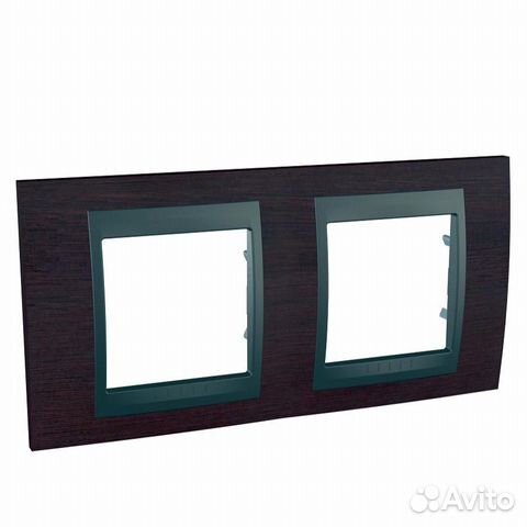 Рамка Schneider Electric Unica 2 поста горизонталь