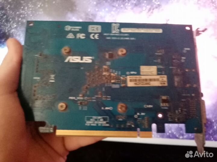 Видеокарта Asus gt 1030 на 2гб