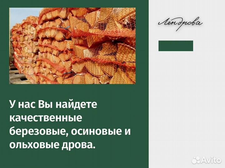 Дрова березовые от производителя