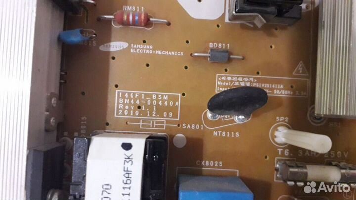 Разбор Samsung le40d550k1w