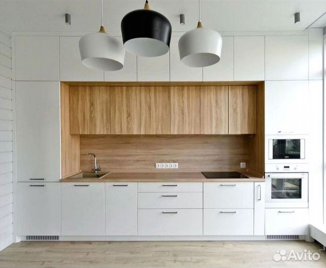 Угловая кухня в новостройку