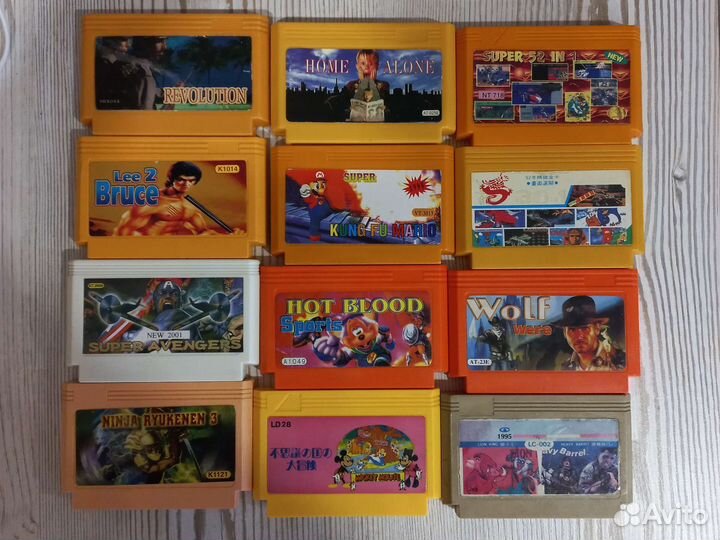 Картриджи dendy