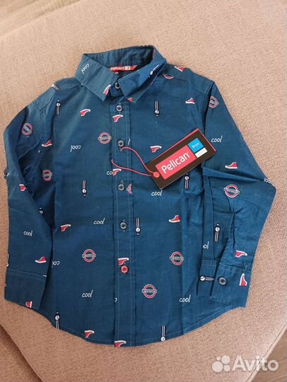 Рубашка детская 98 см 