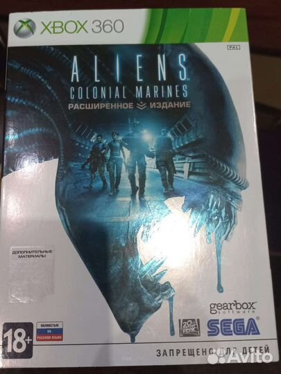 Игра на xbox 360 Aliens расширенное издание