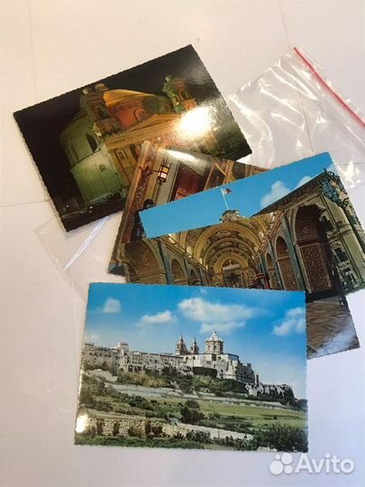 Почтовая открытка Мальта винтажные