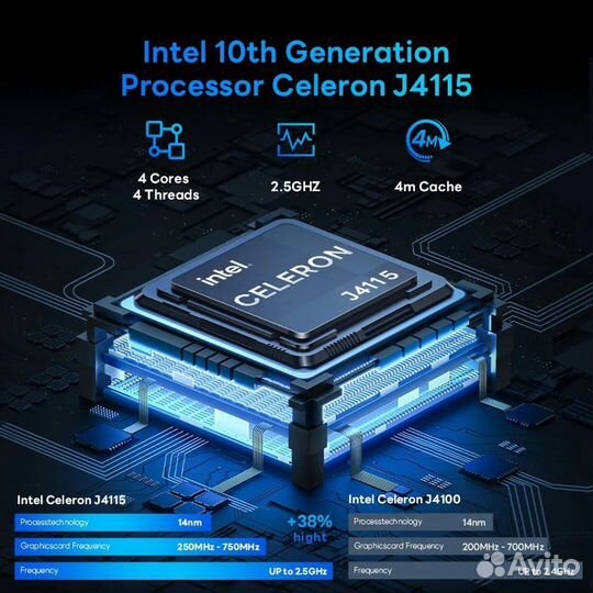 15.6' Новые ноутбуки Intel 8Gb/SSD 256Gb/IPS