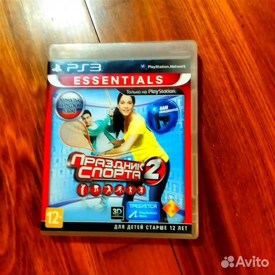Праздник спорта 2 диск ps3 безкамеры иконтроллера