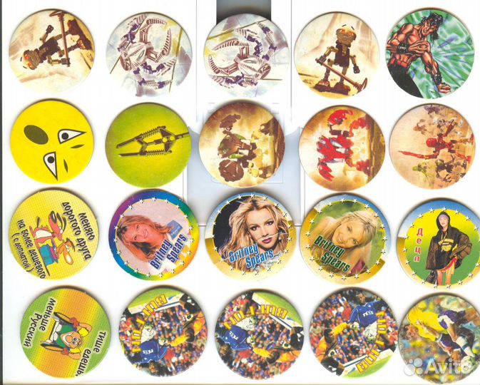 Фишки, кепсы, сотки, биты