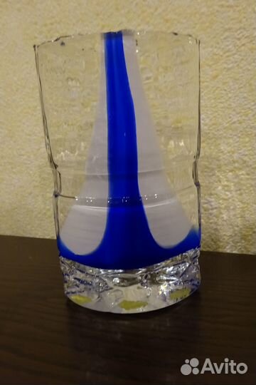 Вазы из тяжелого стекла