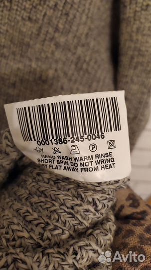 Свитер джемпер Barbour made in Scotland шерсть