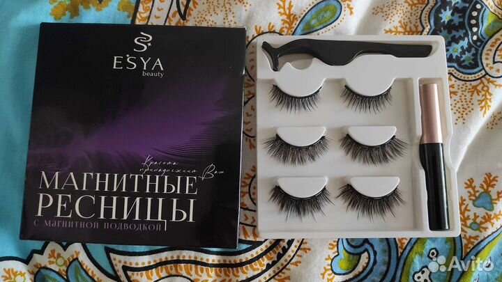 Ресницы на магнитах с магнитной подводкой