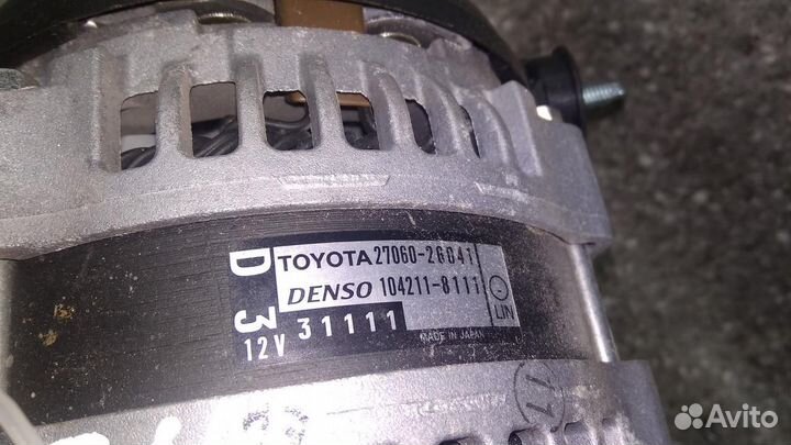 Генератор Toyota RAV4