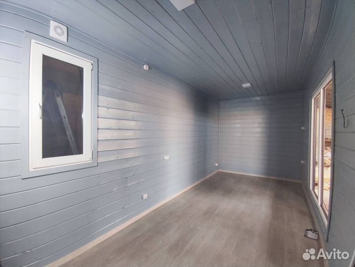 Модульный дом с террасой