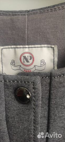 Школьная форма платье серое + юбка + блузка белая