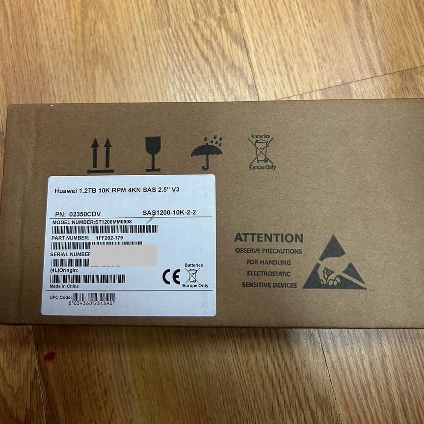 [02350CDV] Жесткий Диск Huawei 1.2tbv3
