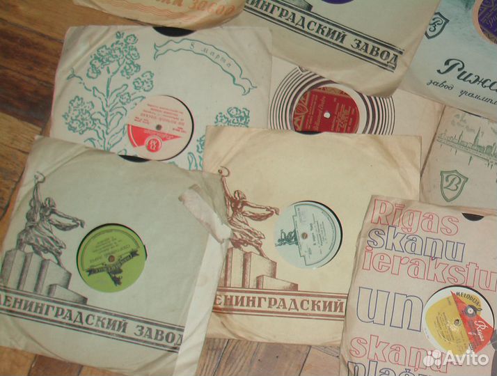 Пластинки для патефона