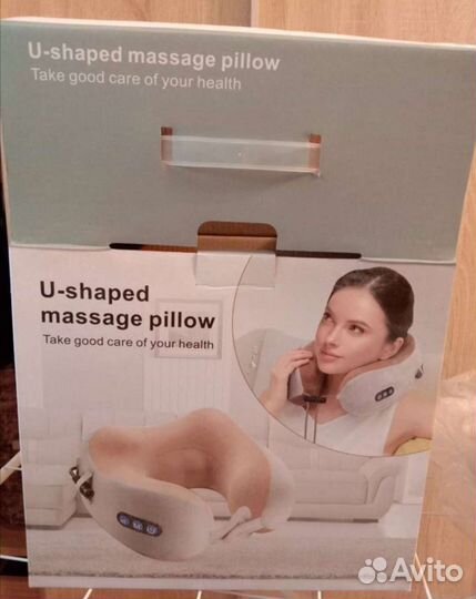 Массажер-подушка U-Shaped Massage Pillow