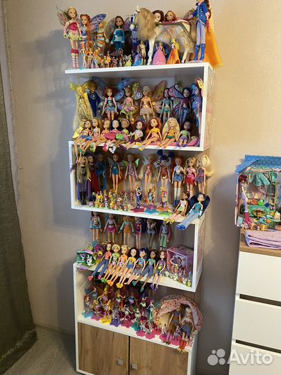 Большая коллекция кукол winx винкс