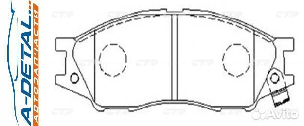 Колодки CTR GK0785 (CKN-70)