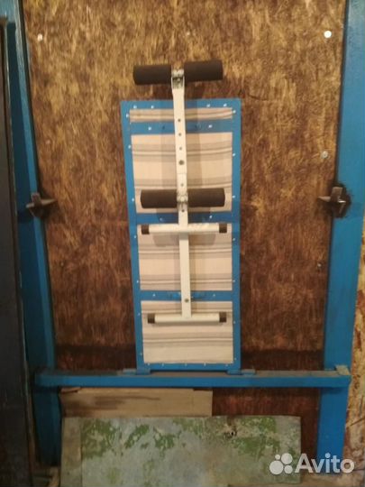 Штанга с блинами