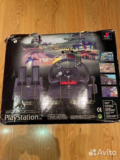 Игровой руль и педали