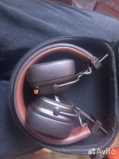 Marshall major 4, оригинал чёрные и коричневые