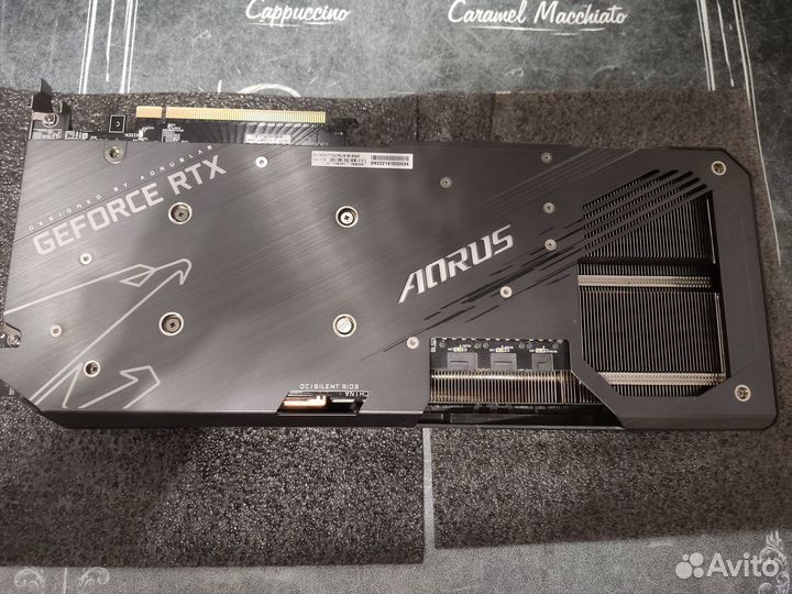 Видеокарта Gigabyte Aorus RTX 3070 Ti Master