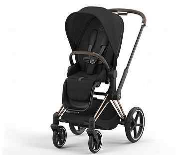 Прогулочная коляска Cybex Priam 4 Sepia Black