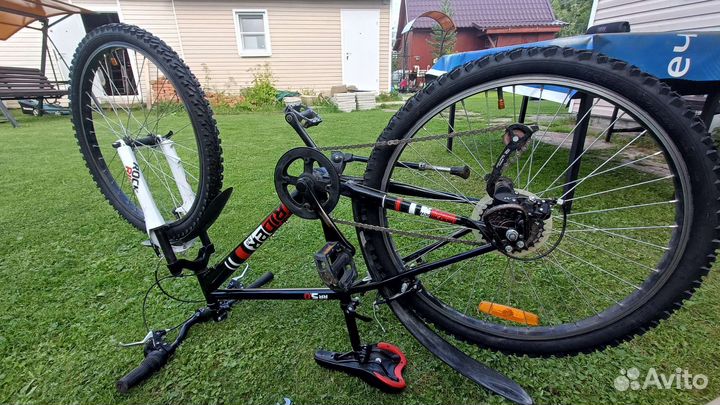 Велосипед много скоростной btwin