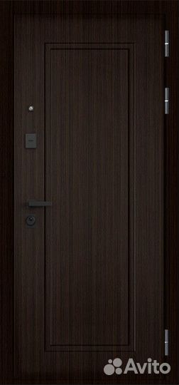 Металлические двери с зеркалом