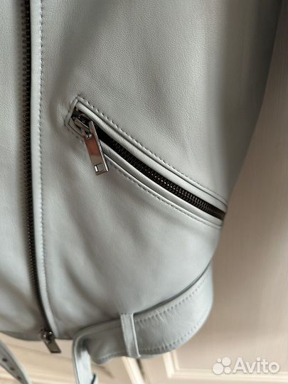 Куртка кожаная косуха женская 44 46