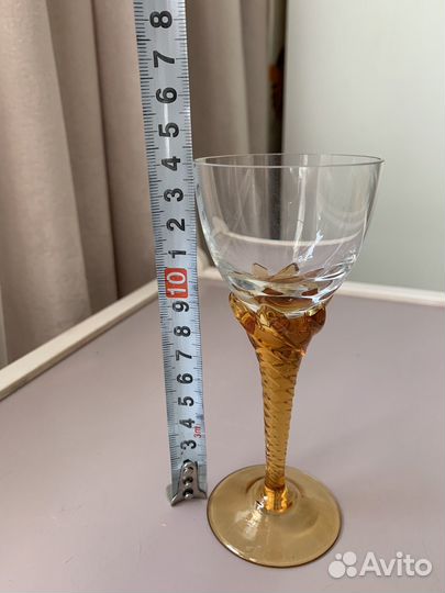 Бокалы фужеры рюмки Богемия