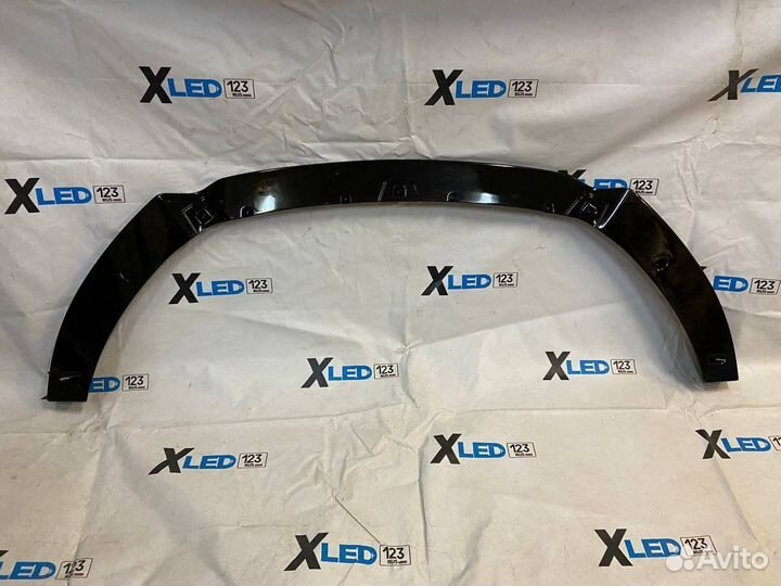 Сплиттер переднего бампера Passat CC рестайлинг