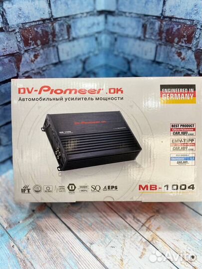 Усилитель pioneer 4 канала 1800w арт 137