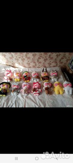 Мягкие игрушки цена за 1шт