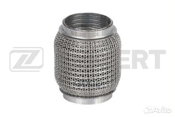 Гофра глушителя 55x100 мм Interlock кольчуга fr