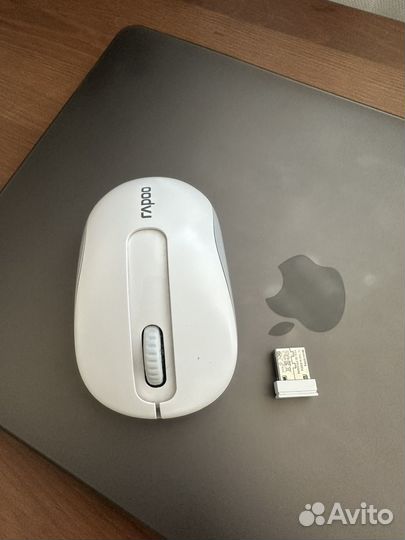 Беспроводная мышь белая rapoo