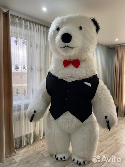 Белый мишка поздравление