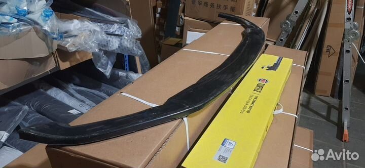 Сплиттер (юбка) переднего бампера BMW 1 (F20)