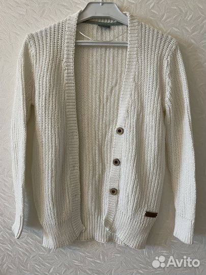 Кардиган детский вязаный