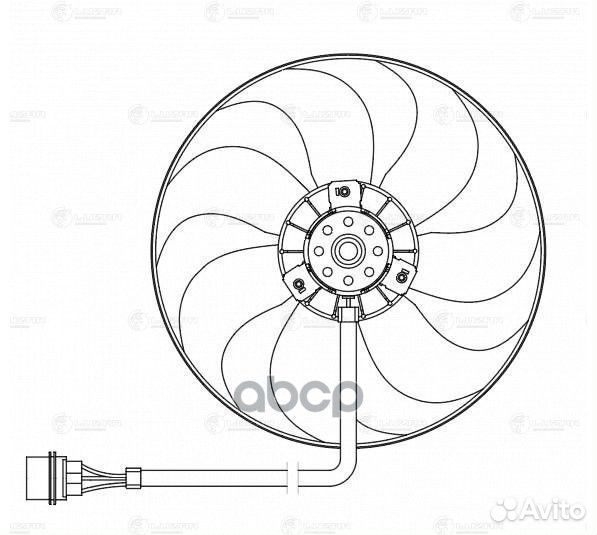 Э/вентилятор охл. LFC1801 luzar