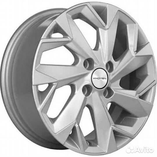 Диски Khomen KHW 1402 5.5x14 4*100 ET38 DIA67.1 F-Silver Литой