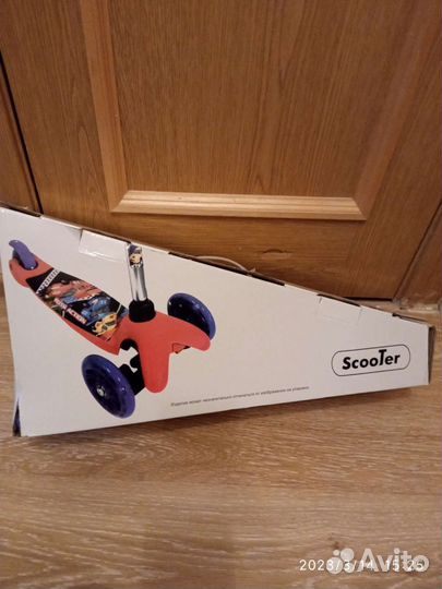 Самокат детский новый