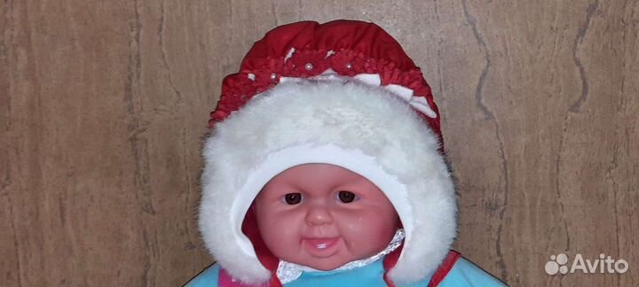 Шапка зимняя для девочки