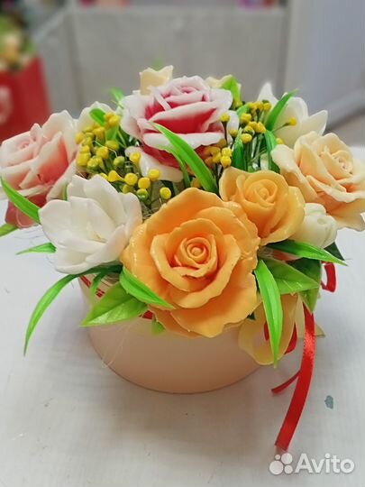 Мыльные букеты