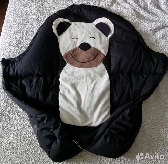 Конверт пуховой детский для коляски