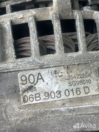 Генератор VW Pssat B5/Audi A4 B5