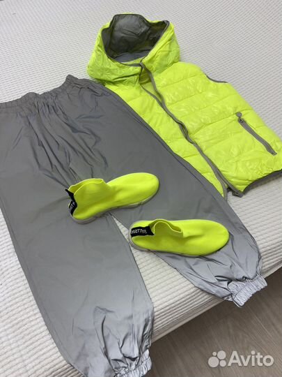 Комплект яркий кислотный светоотрожающий яркий