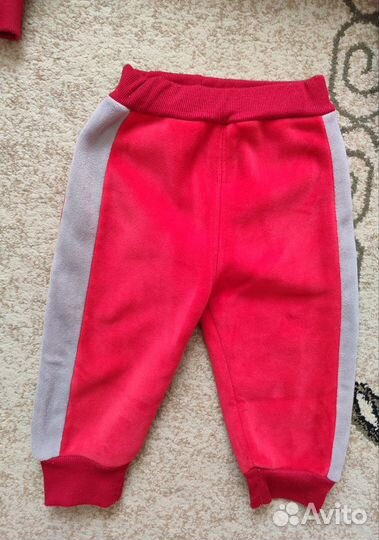 Костюм тройка на флисе